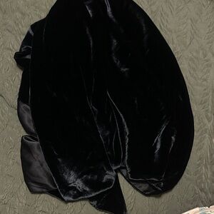 JM Collection Black Velvet Accessory